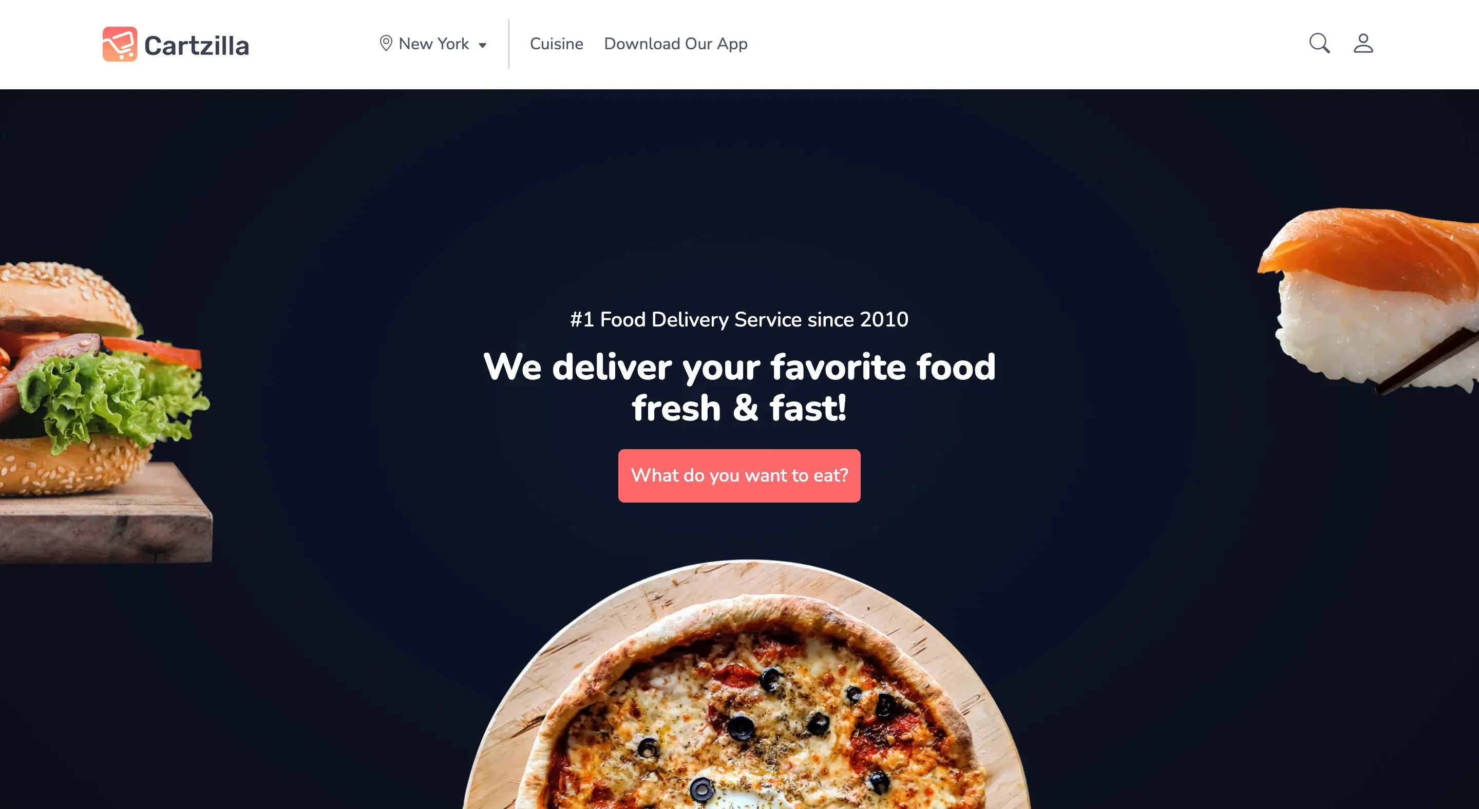 Food Delivery Template